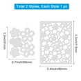 thumbnail image 6 of Flower Cutting Dies Flower Frame Carbon Steel Stencil Template Carbon Steel Die Cutting Template Metal Die Cuts for Card Making Scrapbooking Decoration, 6 of 8