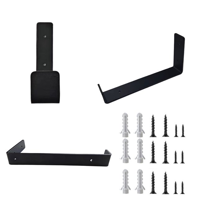 Soporte Flotante para Estante Con Borde 1/2/4 Hierro
