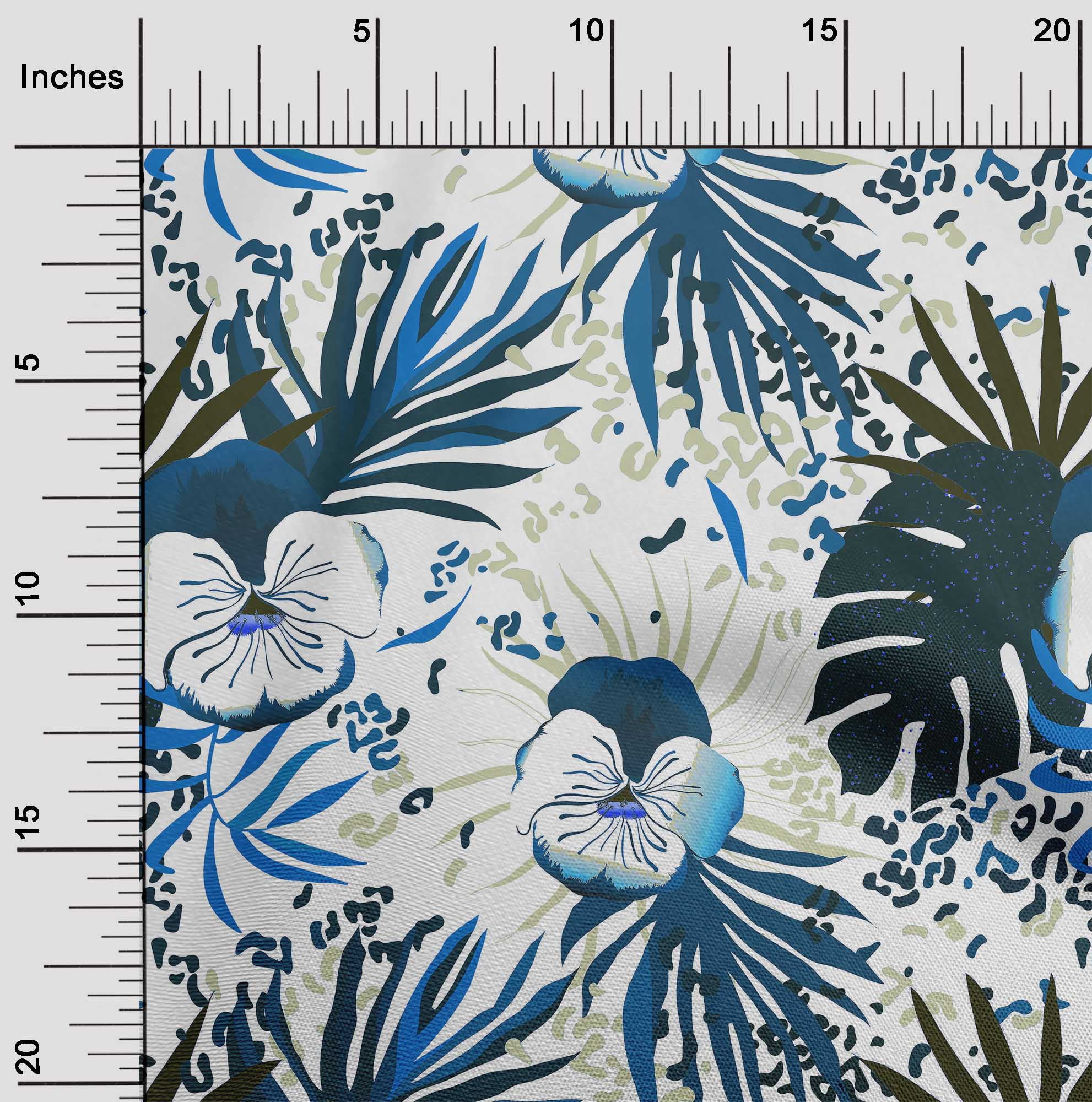 oneOone Cotton Silk Mint Fabric Tropical Fabric For Sewing Printed Craft  Fabric By The Yard 42 Inch Wide - Walmart.com