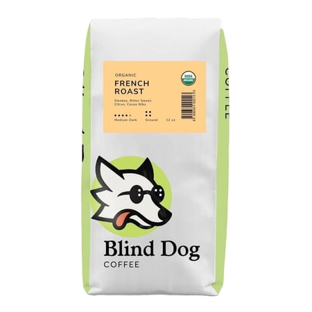 Blind Dog Coffee Organic Death Valley French Roast Dark  12.0 OZ