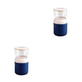 thumbnail image 2 of Transemion Leakproof And Portable Lunch Box For On--Go Snacking Convenient Storage Insulated Lunch Box Thermal Lunch Box Breakfast pp soft blue 2 Plastic PP inner 2Set, 2 of 6