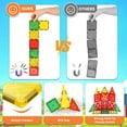 thumbnail image 4 of Juguetes magnéticos con 3 nutrias, 37 unidades, para niños pequeños, 4 of 7