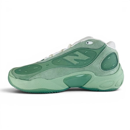 New Balance Fresh Foam BB v3 Green Men's Wide 2E Basketball Shoes BBFRSFN3, Men's U.S. Shoe Size 10