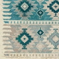 thumbnail image 3 of Livabliss Livabliss Paramount Southwestern Runner Indoor Area Rug, Aqua ,2'2" x 7'7", 3 of 8