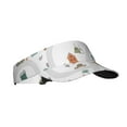 thumbnail image 2 of Kll Sport Sun Visor Hats Ball Caps Empty Top Baseball Sun Cap For Men Women-Dino On A Skateboard Surf, 2 of 8