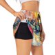 thumbnail image 1 of Balery Colorful Fishing Boats Pantalones cortos deportivos para mujer con forro y dos bolsillos, elásticos, para entrenamiento, gimnasio, yoga-X-Large, 1 of 7