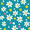 Small Daisy, variant on FORMRS Boys Rash Guard with Short Sleeves UPF 50+ Swim Shirts Sizes 3-12T, Colorful Flowers Pattern