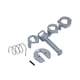 thumbnail image 1 of Kit de reparación de cilindro de cerradura de puerta 7 piezas de fuerte compatibilidad piezas de automóvil aleación de zinc 51218244049 antioxidante para modificar ANGGREK  Otros, 1 of 8