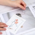 thumbnail image 4 of Uxcell 25 Paquete 6 x 8" Bolsas de Celofán Transparentes Reutilizables, 4 of 7