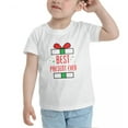 thumbnail image 3 of Best Present Ever Short Sleeve Cute Toddler T-Shirts for Boys Girls (White, Youth L), 3 of 5