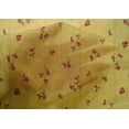 thumbnail image 4 of oneOone Cotton Silk Beige Fabric Stripe & Floral Artistic Craft Projects Decor Fabric Printed By The Yard 42 Inch Wide, 4 of 4