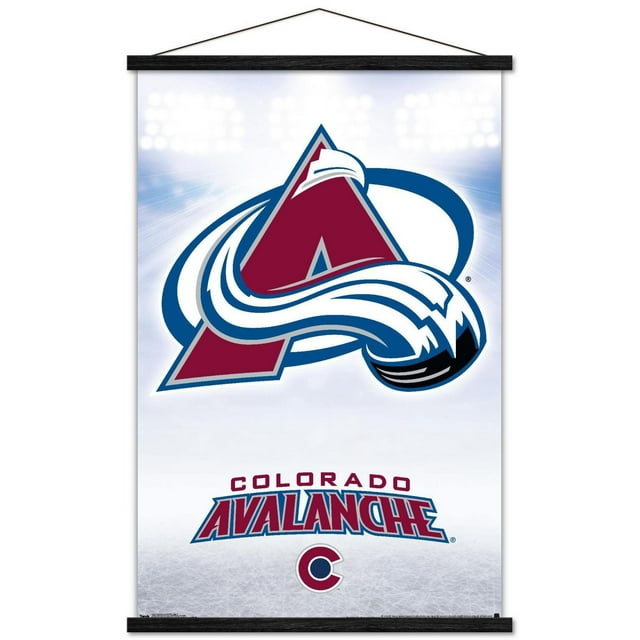 NHL Colorado Avalanche - Logo 17 Wall Poster, 22.375" x 34" Framed