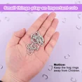 thumbnail image 4 of Swpeet 1000Pcs 1/2" Galvanized Hog Rings Assortment Kit, Professional Upholstery, 4 of 5