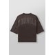 thumbnail image 3 of Camiseta de gran tamaño para hombre, chaqueta de manga corta de algodón con estampado de espuma, deportes americanos, fitness y ocio, novedad, 3 of 5