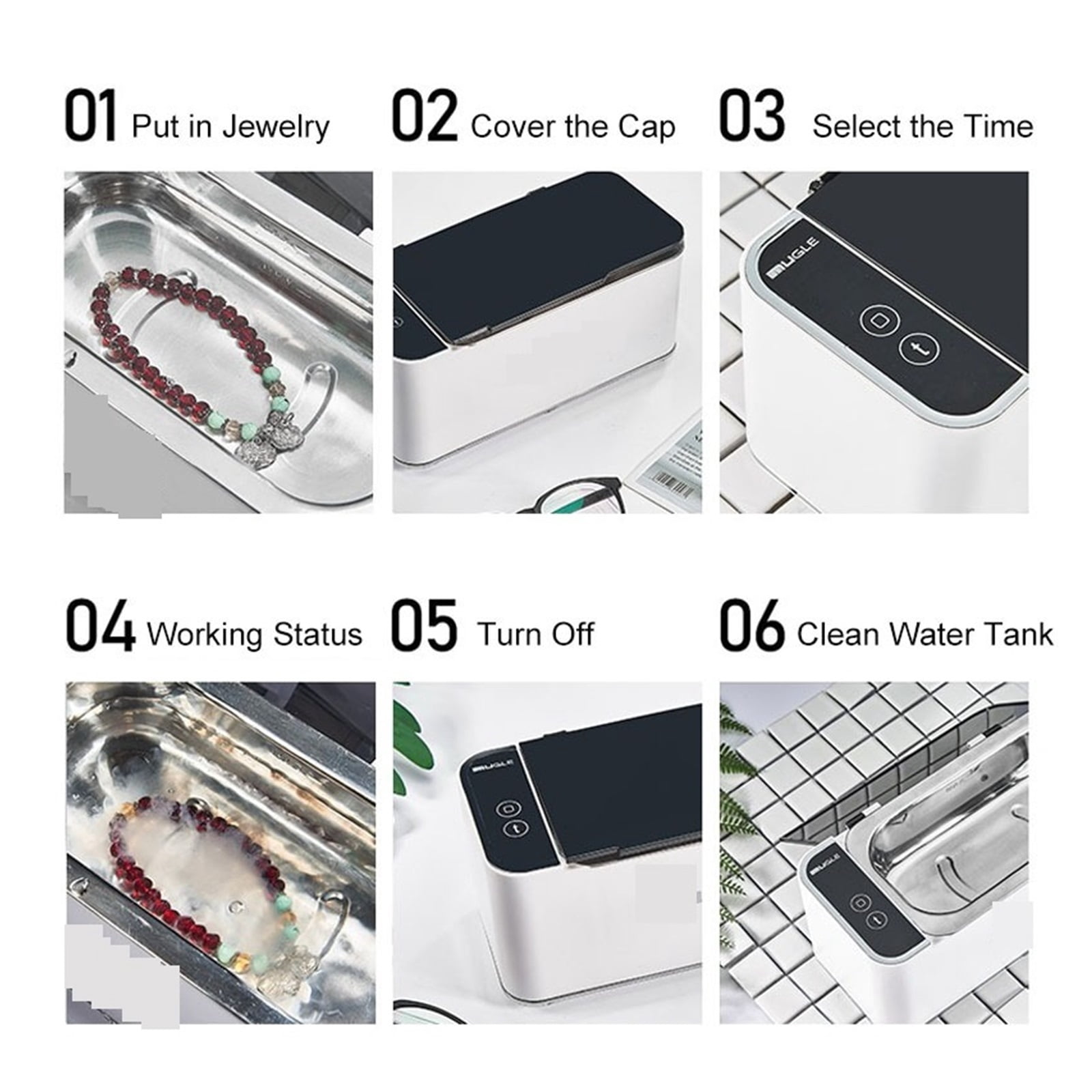 Powerful Ultra Cleaner 500ML 46kHz For Jewelry Glasses Circuit Board Watches Denture Teeth Ultrasound Washing Machine
