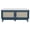 Navy Blue, variant on Nmkwnr Wood Frame Storage Bench with 2 Doors, Upholstered Seat Shoe Bench Organizer for Hallway, Living Room, Dark Brown
