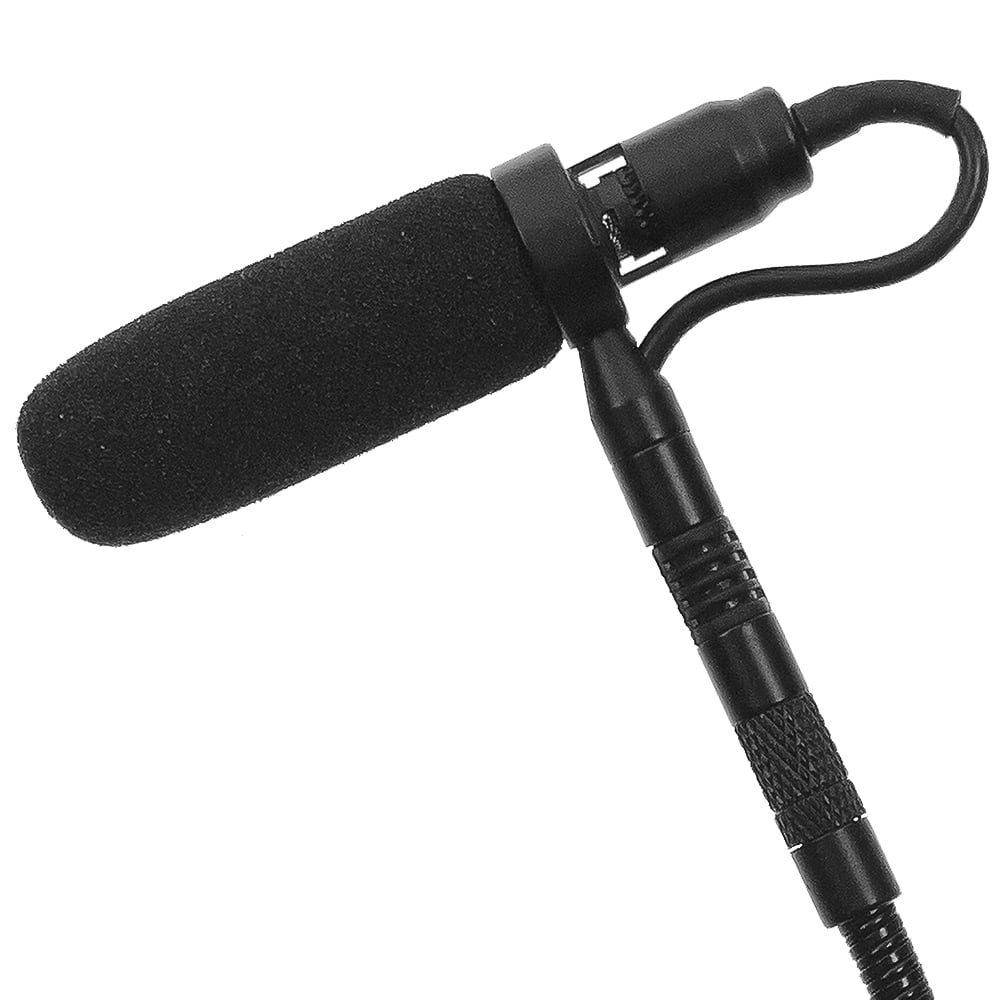 Violin Clip-On Musical Instrument Microphone for Fiddle Hypercardioid Gooseneck Condenser Microphone Compatible For AKG Bodypack Transmitter