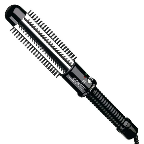 Conair Instant Heat Curling Iron Brush, 1 1/4-Inch Barrel - For Use On Short to Medium Length Hair