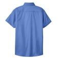 thumbnail image 4 of Port Authority Ladies Short Sleeve Easy Care Shirt-XL (Ultramarine Blue), 4 of 4