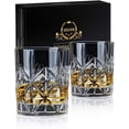 thumbnail image 4 of Whiskey Glass Set, 10 oz Crystal Fashioned Rocks Glass Tumbler, for Scotch, Home Bar & Father's Day Gifts for Men Women (2 Pack), 4 of 11