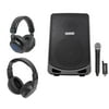 Samson Expedition XP106W 6" Rechargeable Powered PA DJ Speaker+Mic+2)Headphones