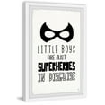 thumbnail image 2 of Marmont Hill Little Boys Are Just Superheroes In Disguise Ii Framed Wall Art, 24.00" x 1.50", 2 of 6