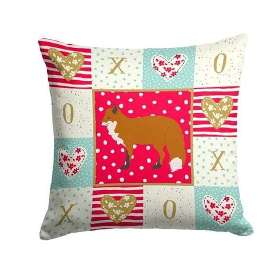 Animal Art Love Fabric Decorative Pillow