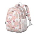 thumbnail image 2 of Great Pyrenees Dog and Flower Backpack for School,Cute School Bag,Schoolbag with Adjustable Shoulder Straps & Padded Back,15"x11.42"x5.5", 2 of 6
