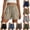 Beige, variant on High Waisted Summer Shorts for Women Casual Drawstring Waist Stretchy Polyester Straight Leg Shorts with Pockets, Navy, xl