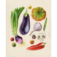 thumbnail image 2 of Popp, Grace 26x32 White Modern Wood Framed Museum Art Print Titled - Vegetable Garden I, 2 of 4