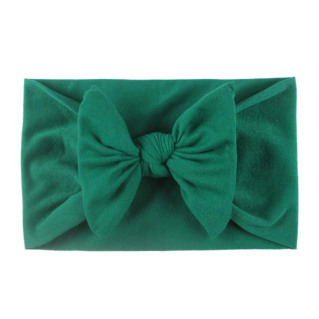Diadema para bebé, diadema de nailon suave, bufanda con lazo de gasa, diadema bonita para bebé