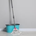 thumbnail image 3 of RENACLIPY White Cotton Mop for Home Cleaning - , Highly Absorbent, Versatile Floor and Mop Replacement, 3 of 5