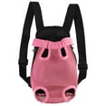 thumbnail image 2 of Spencer Pet Backpack Carrier Frontpack Adjustable Cat Dog Carrier Backpack Travel Bag for Small Medium Pets, 2 of 10