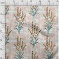 thumbnail image 2 of oneOone Cotton Cambric Pale Pink Fabric Leaves & Flowers Floral Craft Projects Decor Fabric Printed By The Yard 56 Inch Wide, 2 of 4