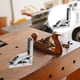 thumbnail image 4 of 2 bisagras plegables para muebles, soportes para armarios de lavandería, bisagras de bloqueo, kit de reparación de bisagras, bisagras hidráulicas de cierre suave de alta resistencia para armarios., 4 of 7