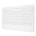thumbnail image 3 of Retro Keyboard Round Key Ultra Slim Good Rebound Type C Mini Wireless Keyboard for Mobile Phones Computers, 3 of 5