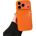 thumbnail image 6 of Solid Color Aurora Camera Protect Phone Case for iPhone (Yellow,iPhone 15 Pro), 6 of 6