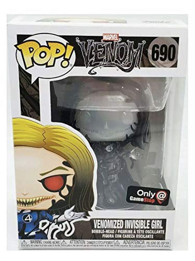 FUNKO POP VENOMIZED INVISIBLE GIRL 限定品 Funko POP Marvel Venom Venomized Invisible Girl 690 Bobble Head