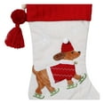 thumbnail image 3 of Holiday time Skiing Dog Stocking,20 inch,multi colour, 3 of 4
