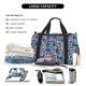thumbnail image 5 of Fotbe Cute Popcorn Bolsa de Viaje con Estampado, Bolsa de Fin de Semana para Mujer con Compartimento para Zapatos, Bolsa de Gimnasio con Bolsillo Húmedo, 5 of 7