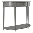 thumbnail image 1 of Ameriwood Home Aurora Half-Moon Console Table, Gray, 1 of 9