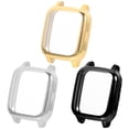 thumbnail image 2 of FRCOLOR watch screen protector 3Pcs Watch Screen Protector Protective Watch Case Cover Compatible for Garmin Venu SQ,2.01"X1.5"X0.43", 2 of 5