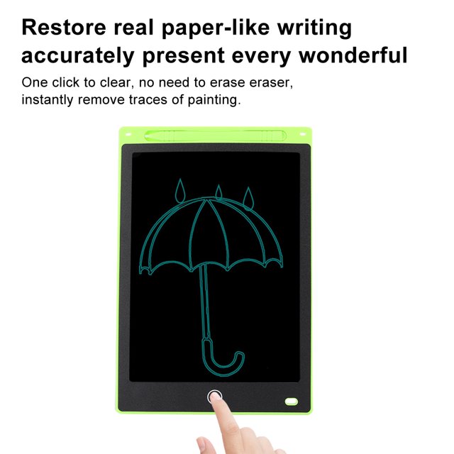 Protección ocular suave transparente 10 pulgadas ANGGREK LCD almohadilla de escritura 5 colores