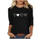 thumbnail image 3 of TaTaai Hoodies Shirts for Women Early Fall Long Sleeve Tops Vintage Graphic Outfits Tops Fashion Pullover Tees Gift, 3 of 5
