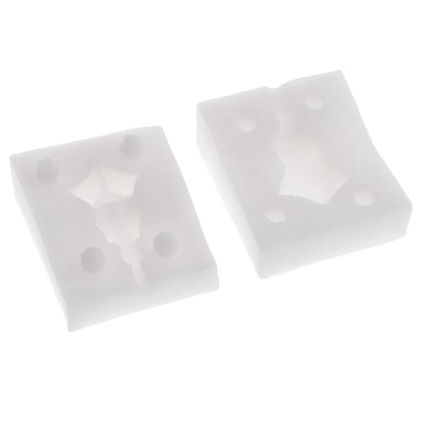 Molde de silicona DIY para decoración de pasteles con fondant, cuerpo de resina de arcilla polimérica Cintura de 40x7-25mm