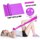 thumbnail image 3 of Kit Ejercicio Pelota Pilates  Marca*Bloques Yoga Bandas Resistencia Rosa, 3 of 4