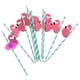 thumbnail image 1 of 10pcs Pajas de Beber Forma de Flamingo Paja Desachable Tropical Decoración de de de Cóctel de Noche Yuyangstore Paja de Flamingo, 1 of 8