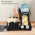 thumbnail image 1 of Kitchen Dish Drying Rack, Dish Racks for Kitchen Counter, Large Dish Drainers Rack, Two Tier Black Metal Dish Drying Rack, 1 of 5