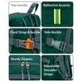thumbnail image 5 of Rockland PACKABLE STOWAWAY BACKPACK-Color:Green, 5 of 9