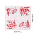 thumbnail image 3 of Kezqiaxn Christmas Napkins Clearance, Christmas Napkins Disposable 13In Xmas Tree Print Napkins Disposable Merry Christmas Paper Luncheon Napkins for Xmas Winter Holiday Birthday Party Supplies White, 3 of 6